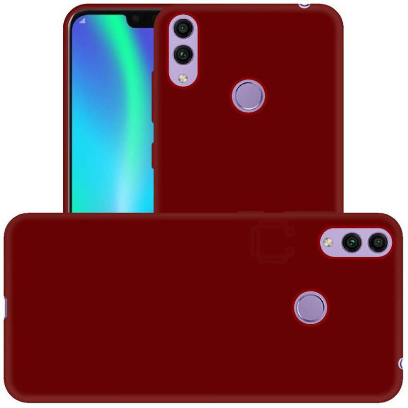 weargold Back Cover for Samsung Galaxy M20(Red, Grip Case, Silicon)