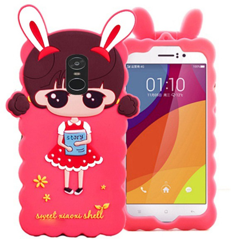 woozy Back Cover for Mi Redmi Note 4(Pink)