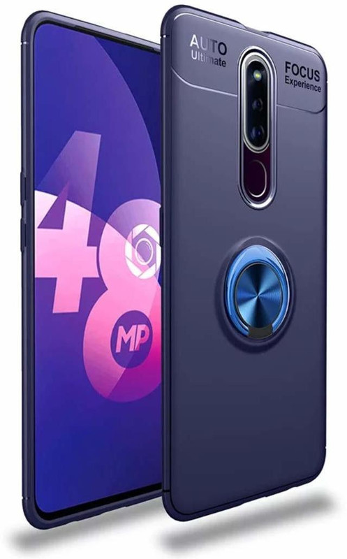 exotic flourish Back Cover for oppo f11 pro, f11 pro(blue, Silicon)