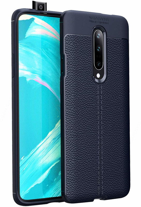 inclu Back Cover for OnePlus 7 Pro(blue, Waterproof)