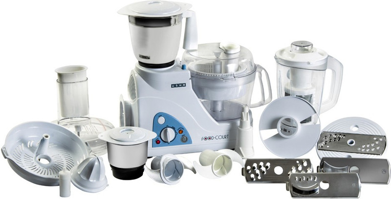 USHA FP 2663 600 W Food Processor(White)