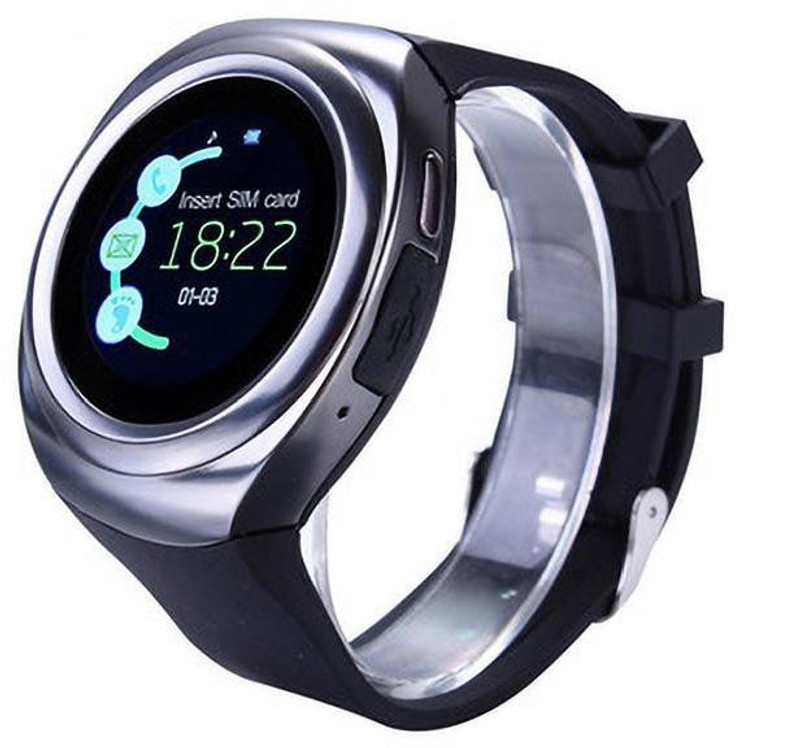 dm Galaxy Gear Smartwatch(Black Strap M)