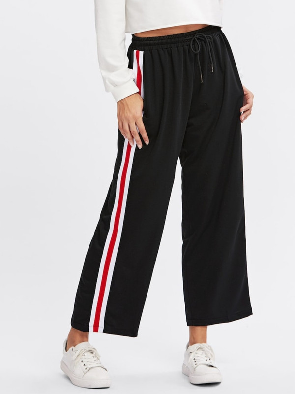 ms bottom Regular Fit Women Black Trousers