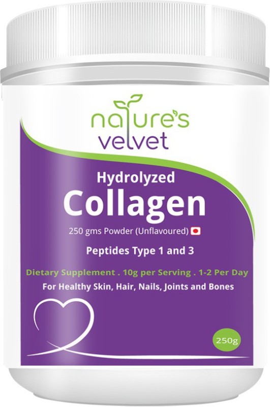 Nature's Velvet Hydrolysed Collagen Powder - 250G Unflavoured(250 g)