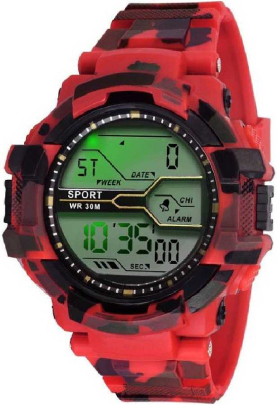 blutech Gents Solitary Army Chronograph Digital sports Watch - For Boys & Mens Digital Watch  - For Men