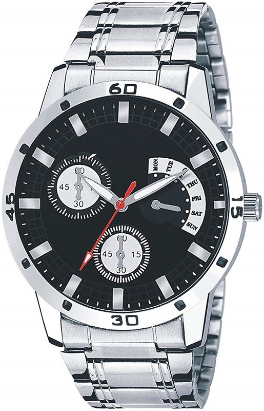 stuffy club 3 roll black watch Analog Watch  - For Boys