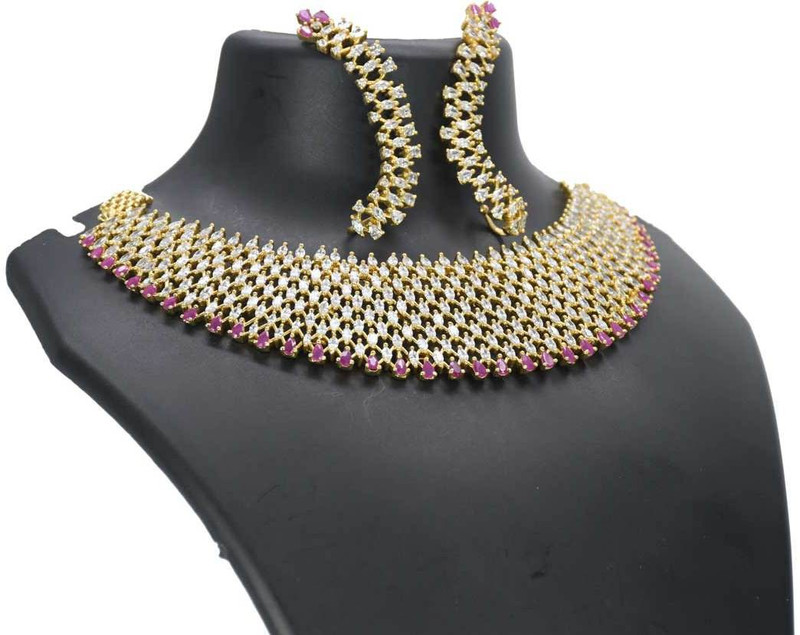 fantasia style club Brass Jewel Set(Gold)