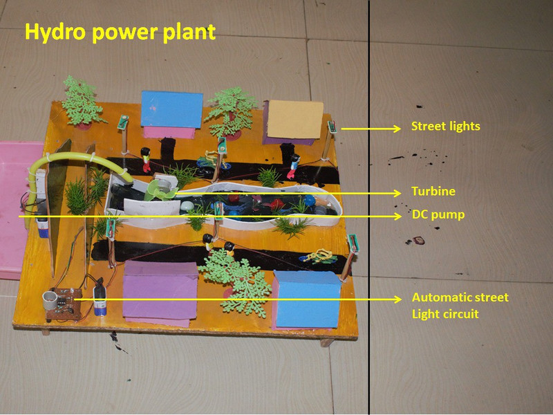 projectronics Hydro power plant(Multicolor)