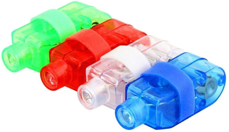 glan Portable LED Flashing Finger Lights
