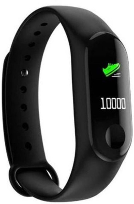 qulity Mx3 INTELLIGENT WATCH(Black Strap, Size : FREE)