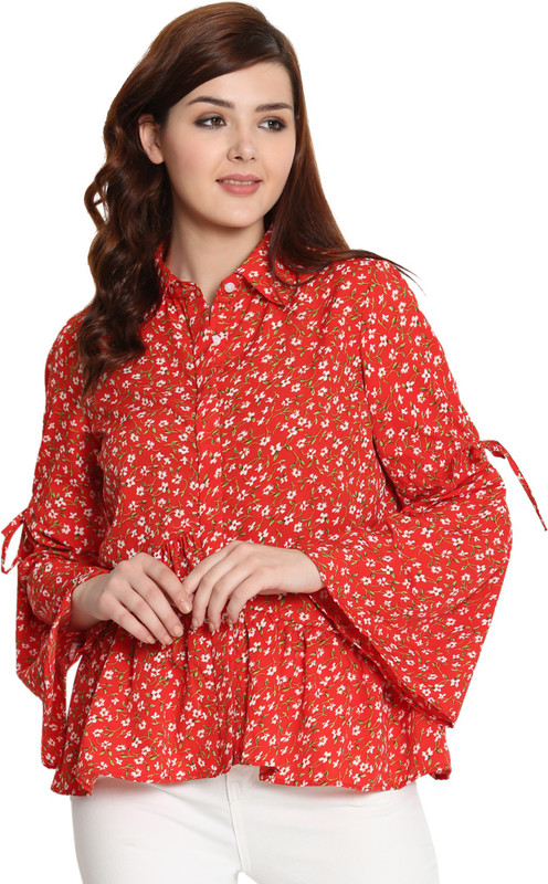 alish enterprise Floral Print Women Tunic