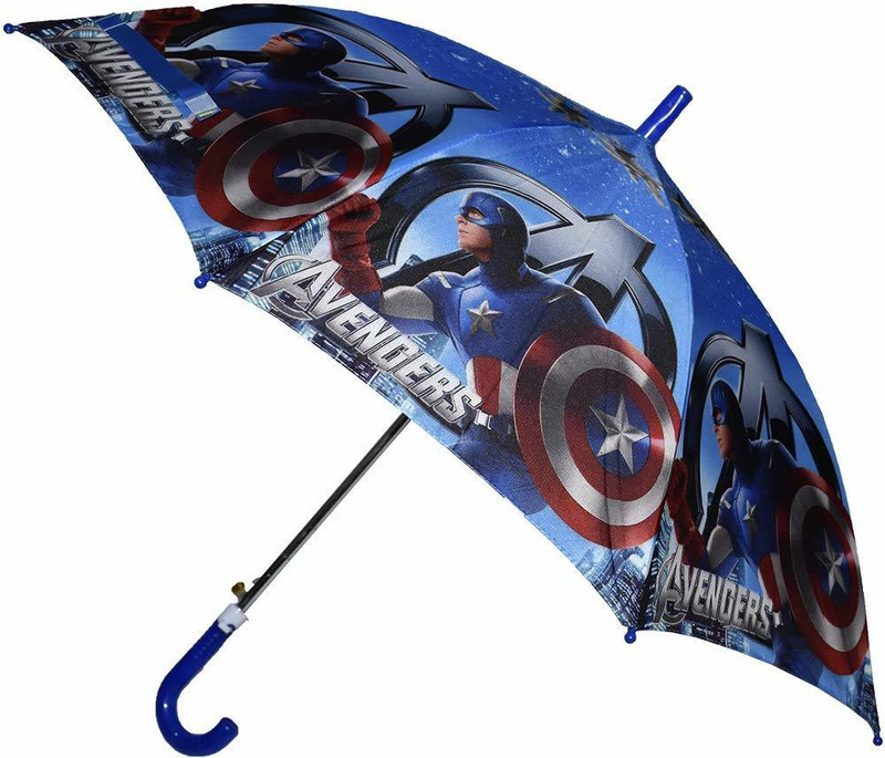prisma collections KIDS '' UMBRELLA For Monsoon color n character may very as per available Umbrella(Blue)