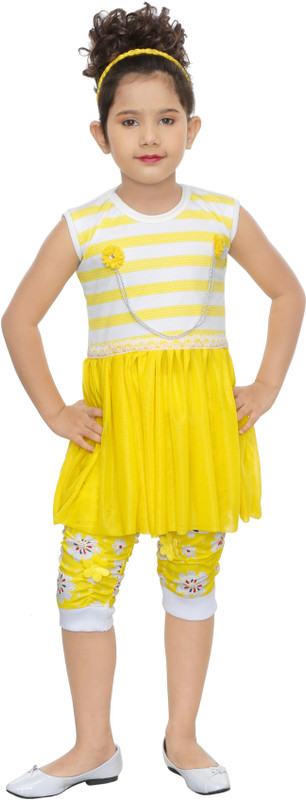 smartbazar Girls Party(Festive) Jumpsuit Jumpsuit(Multicolor)