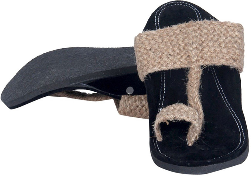 unique f zone Men Black Sandals