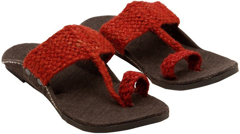 unique f zone Men Red Sandals