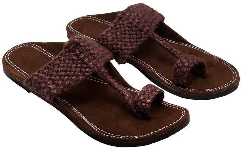 unique f zone Men Brown Sandals