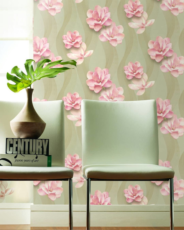 kadena Floral & Botanical Wallpaper(1000 cm X 53 cm)