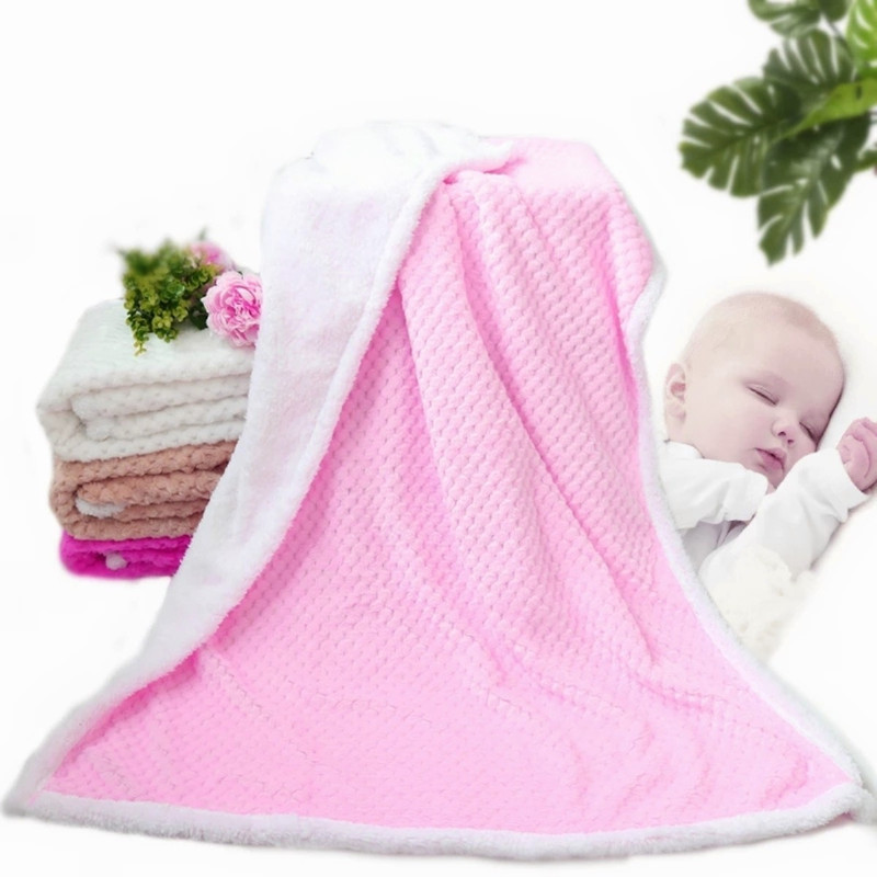 BRANDONN Self Design Single AC Blanket for AC Room(Microfiber, BRIGHT PINK)