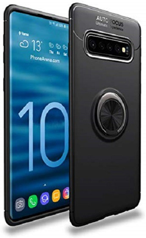 exotic flourish Back Cover for samsung galaxy s10, samsung s10(black, Silicon)