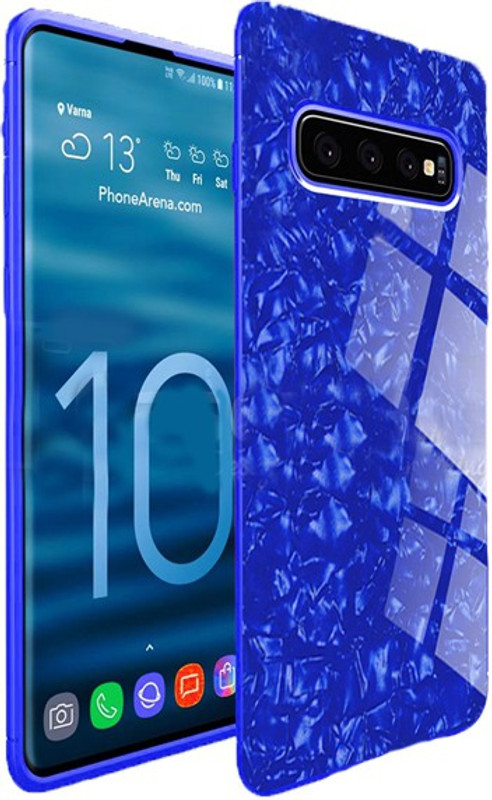 casemagnet Back Cover for Samsung Galaxy S10 Plus(Blue, Hard Case)