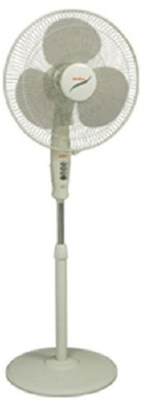 khaitan Flora I 55-Watt 16-inch Pedestal Fan 3 Blade Pedestal Fan(White, Pack of 1)