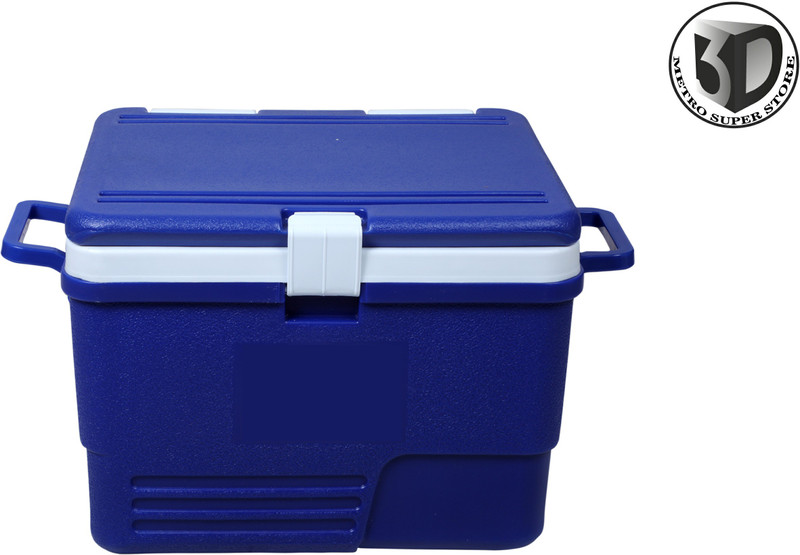 3D METRO SUPER STORE Insulated Chiller Ice Box 25 Ltr (Blue)(Blue, 25 L)