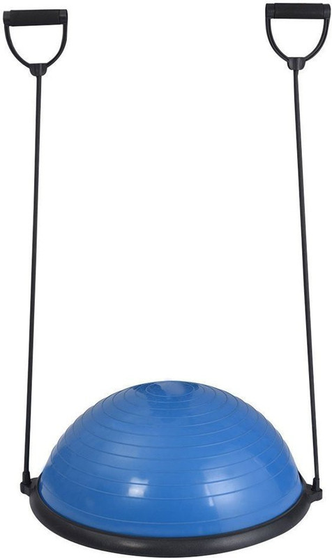 Leosportz Yoga bosu Half Ball Dome Balance Trainer Fitness Strength With Pump Gym Ball(With Pump)