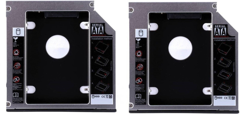Teratech (Pack of 2) 9.5mm 2nd Hard Disk Drive Bay (For 2.5