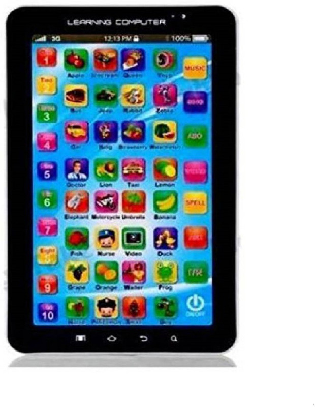 komet educational learning tablet for kids(Black)