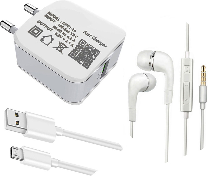 Otd Wall Charger Accessory Combo For Xiaomi Redmi Note