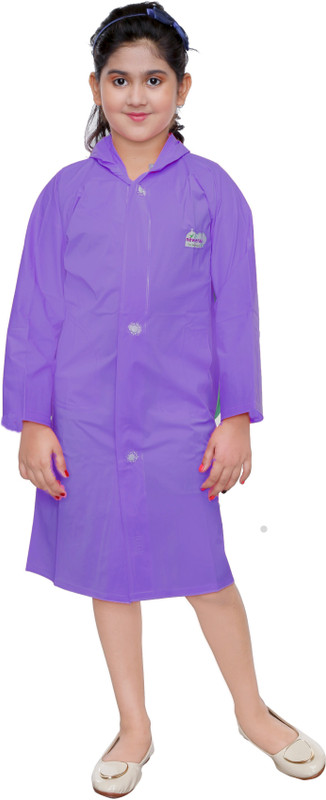 variety Solid Boys & Girls Raincoat