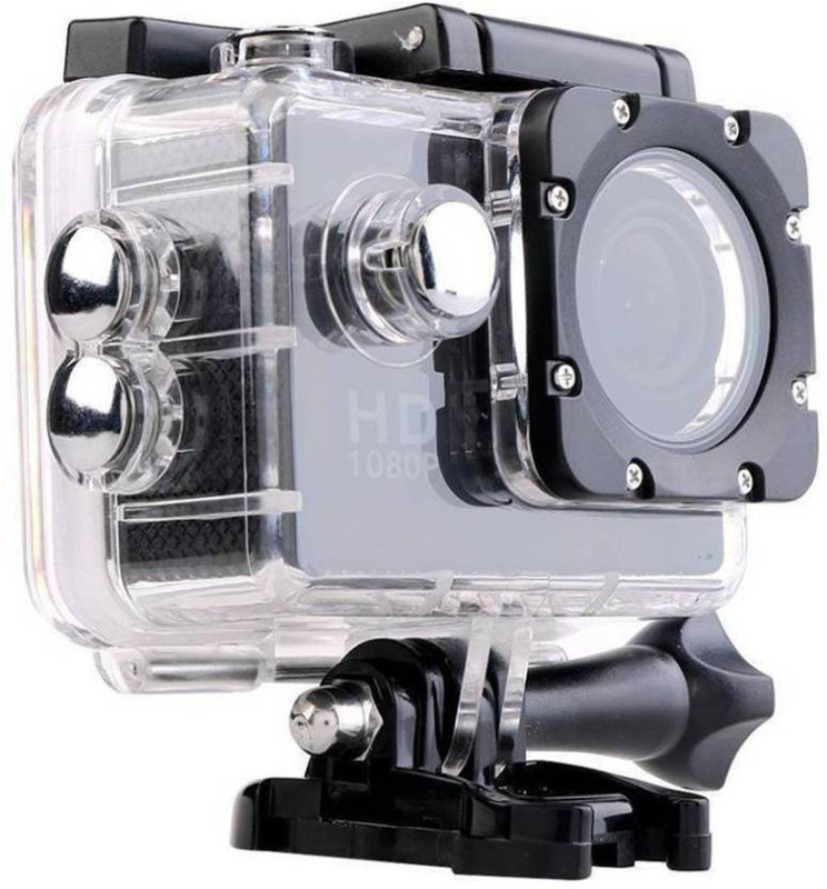 Odile 1080P Action camera 1080P Video Recording Go Pro Style Action camera Sports and Action Camera(Black, 12 MP)