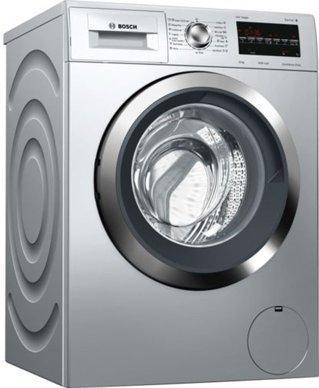 Bosch 8 kg Fully Automatic Front Load Silver(WAT2846SIN)