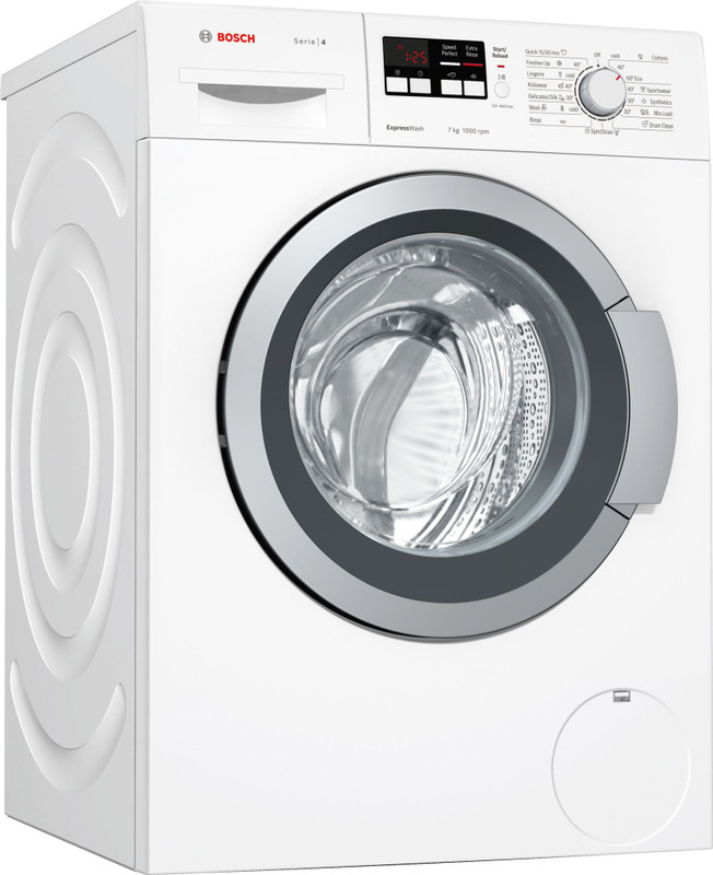 Bosch 7 kg Fully Automatic Front Load with In-built Heater White(WAK2016WIN)