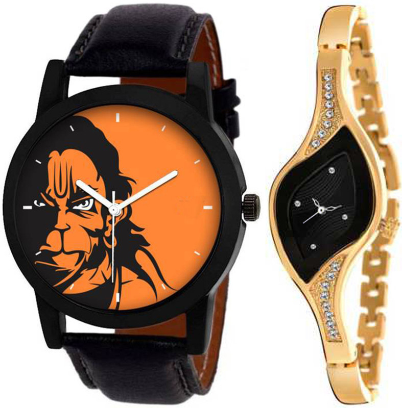 us chopda New Best Combo Pack Golden Dial Beautiful Fancy Fashionable Diamond Stunned Bracelet Watch For Boys & Girls NW-221 Analog Watch  - For Men & Women