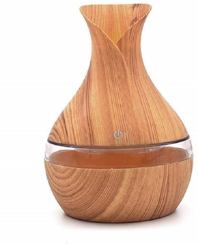 CAPTAINZONE Portable Wood Finish Aroma Atomization Humidifier For Home Office and Car Portable Room Air Purifier(Multicolor)