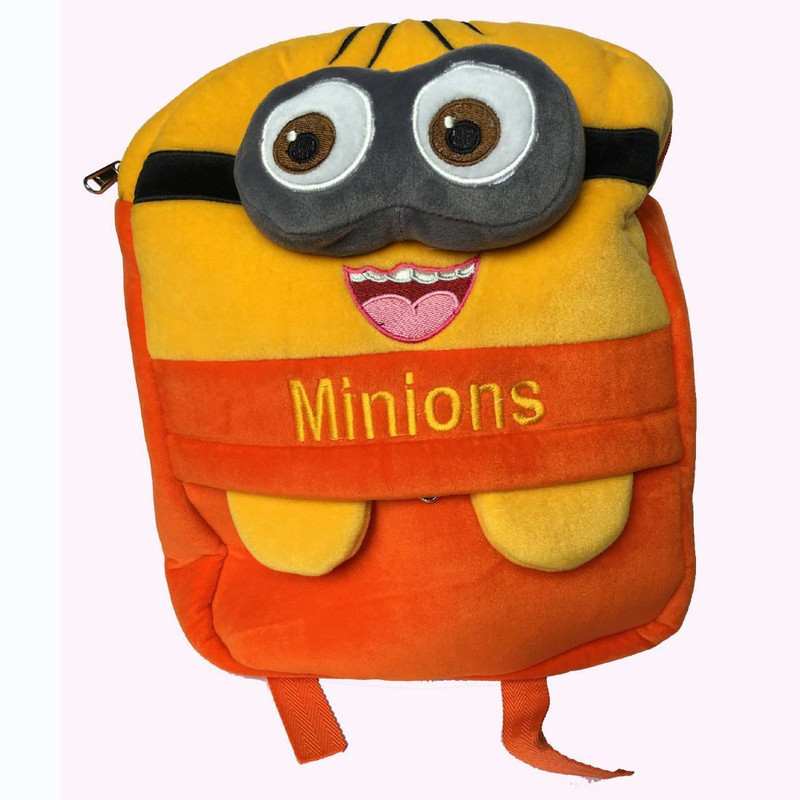 tedmei Khushi Minions School Bag Colour is Yellow and Orange 10 L Backpack(Orange)