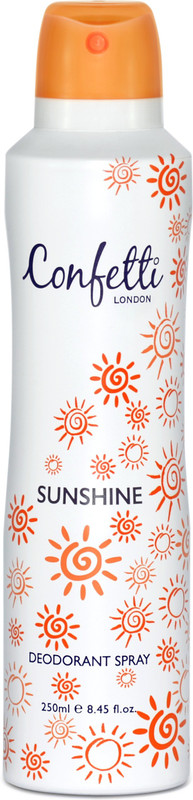 confetti london Sunshine Body Spray  -  For Women(250 ml)