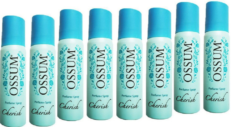 ossum Perfume Spray cherish,25ml x 8 Perfume Body Spray - For Women Perfume Body Spray  -  For Men & Women(200 ml, Pack of 8)