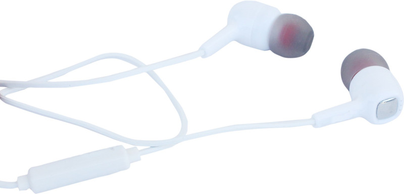 yezbay Super bass fonokase-03 in ear headphones - White Wired Headset with Mic(White, In the Ear)