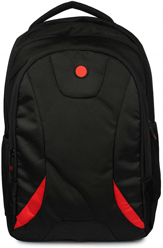 drazo 15.6 inch Laptop Backpack(Black, Red)