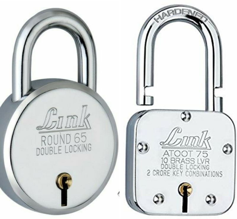Link Locks LINK ATOOT 75 AND ROUND 65 Lock(Silver)