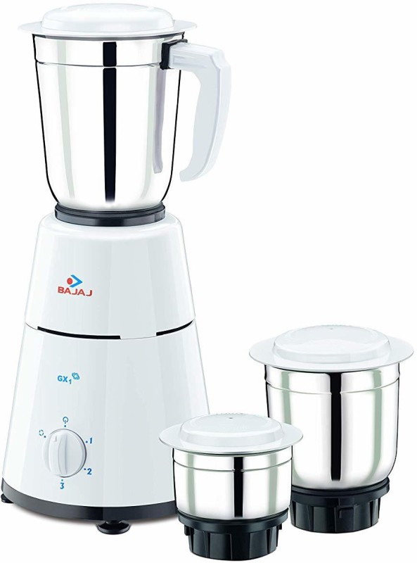 Bajaj 1 CFGHH 420 Mixer Grinder(White, 3 Jars)