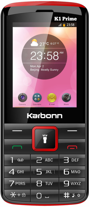 Karbonn K1 Prime(Black&Red)