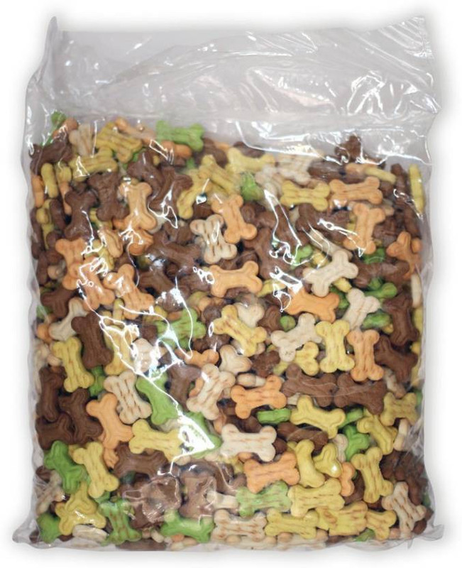 aquapetzworld Biscuit thali bone puppy mix 1 kg Dry Dog Food