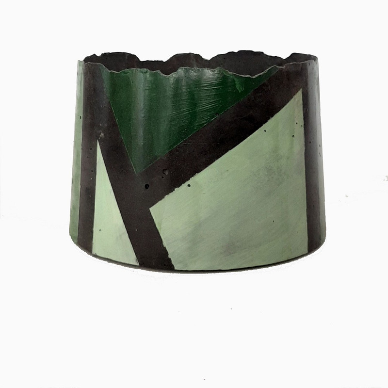 gwoss GPCL126 Plant Container(Cement, External Height - 15.5 cm)