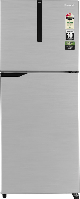 Panasonic 268 L Frost Free Double Door 3 Star Refrigerator(Shining Silver, NR-FBG27VSS3) Panasonic 268 L Frost Free Double Door 3 Star Refrigerator(Shining Silver, NR-FBG27VSS3)