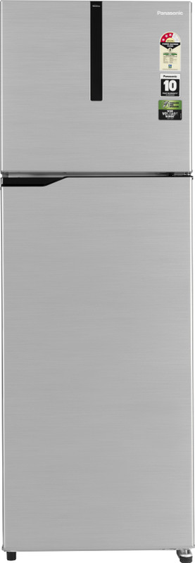 Panasonic 335 L Frost Free Double Door 3 Star Refrigerator(Shining Silver, NR-FBG34VSS3) Panasonic 335 L Frost Free Double Door 3 Star Refrigerator(Shining Silver, NR-FBG34VSS3)