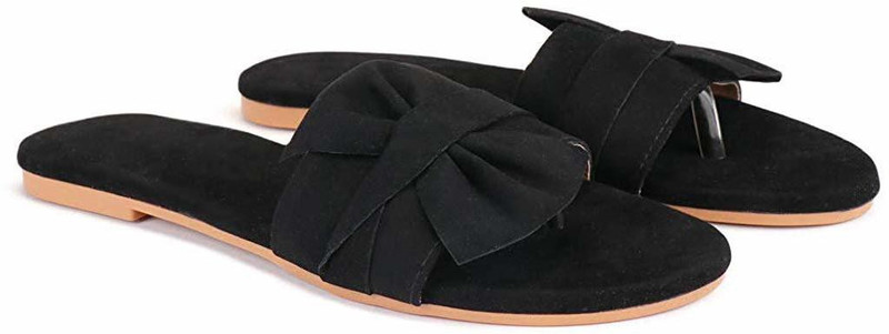 quick fashion shop Women Black Flats