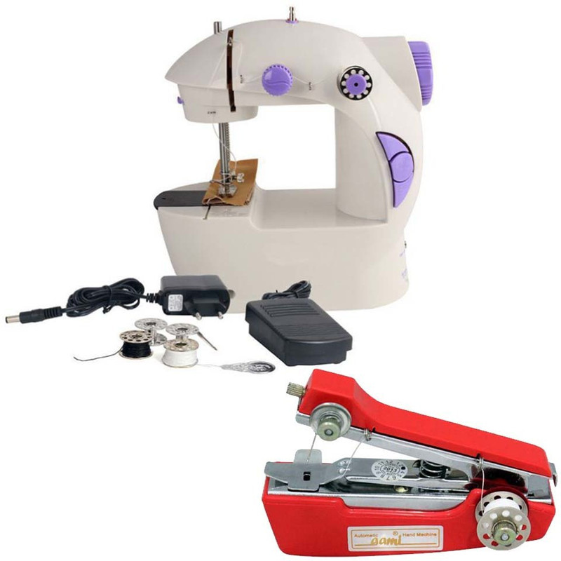 aami Stapler Machine & 4IN1 Mini ( Built-in Stitches 2) Electric Sewing Machine( Built-in Stitches 45)